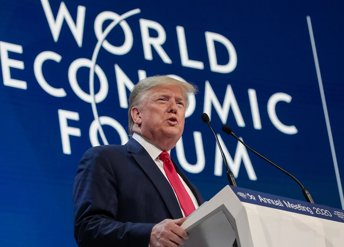 Trump Lauds His Achievements, Talks Trade With EU: Davos Update