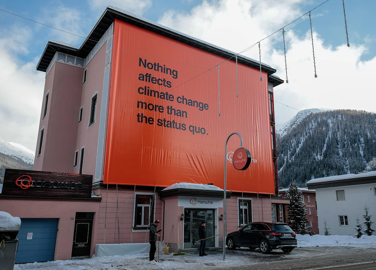 It Took 50 Years for Climate Change to Top the Davos Agenda