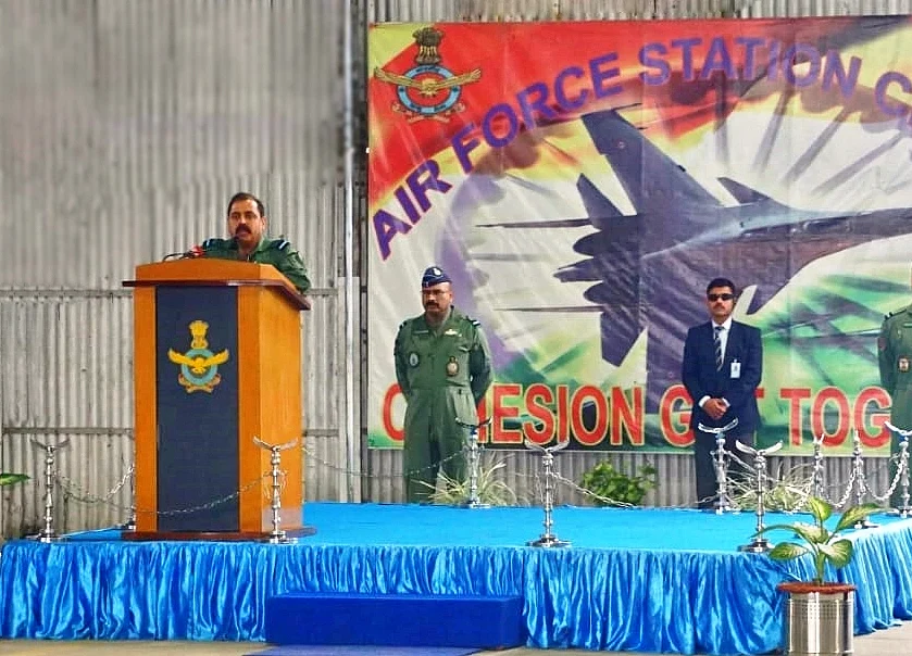 IAF Chief Visits Eastern Air Command, Reviews Operational Preparedness