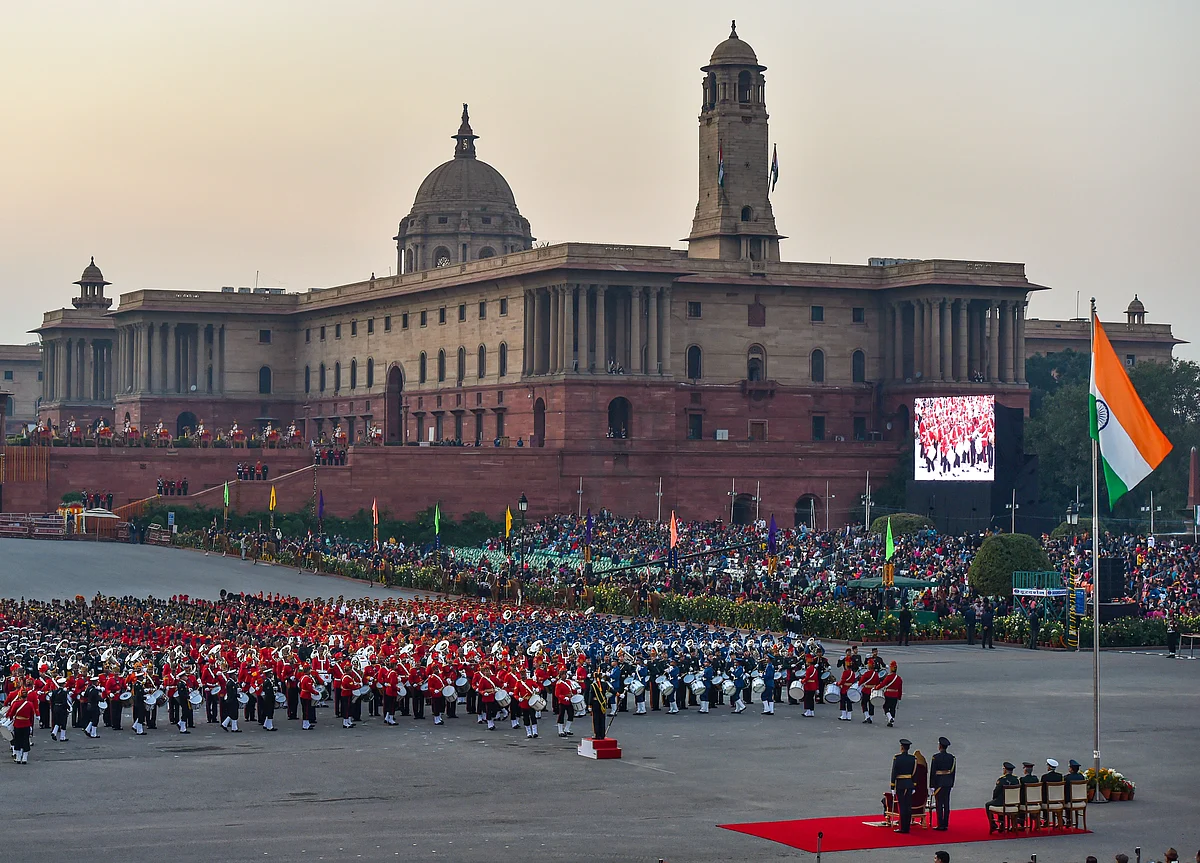 Beating Retreat: Foot-Tapping Music, Soulful Renditions Mark End Of Republic Day Celebrations