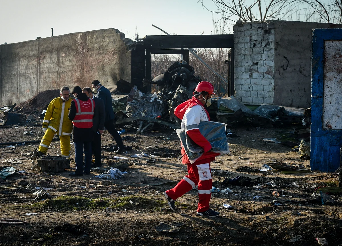 Ukraine Says Missile or Terrorist Responsible for Iran Jet Crash
