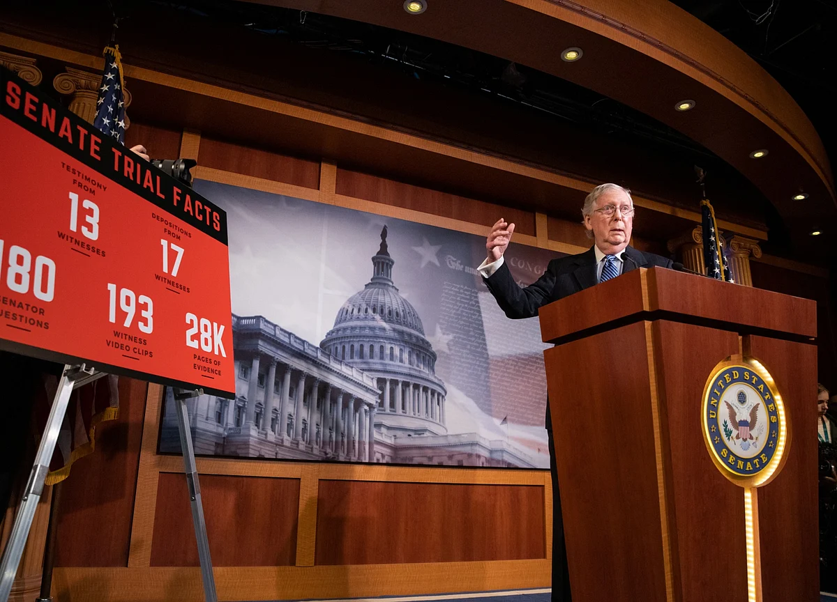 Senate Acquits Trump and Ends Divisive Impeachment Trial