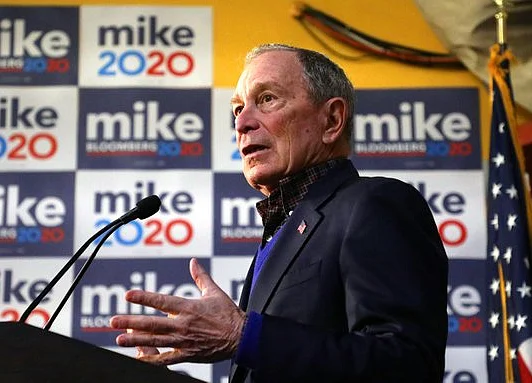 Bloomberg Spends Record Amount on Campaign in Fourth Quarter