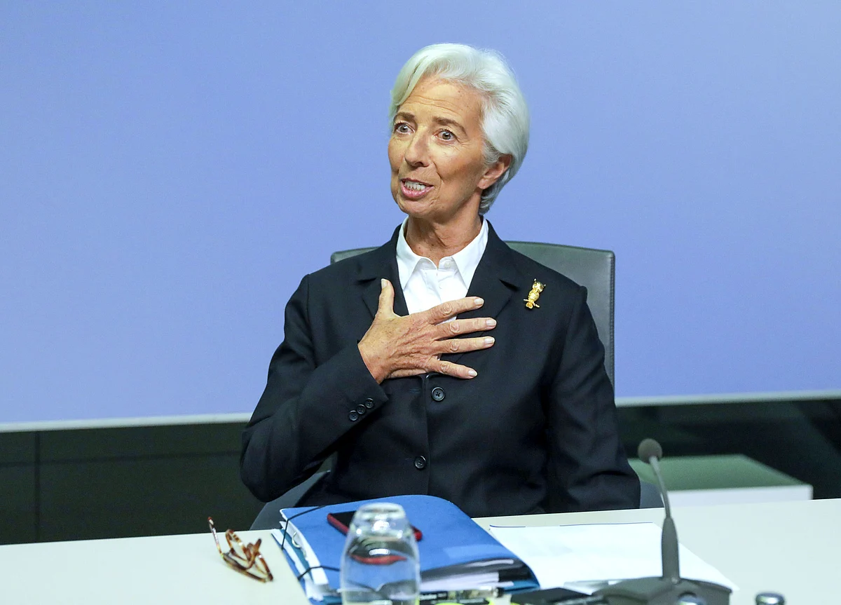 Lagarde Says ECB Running Out of Room to Fight Global Threats