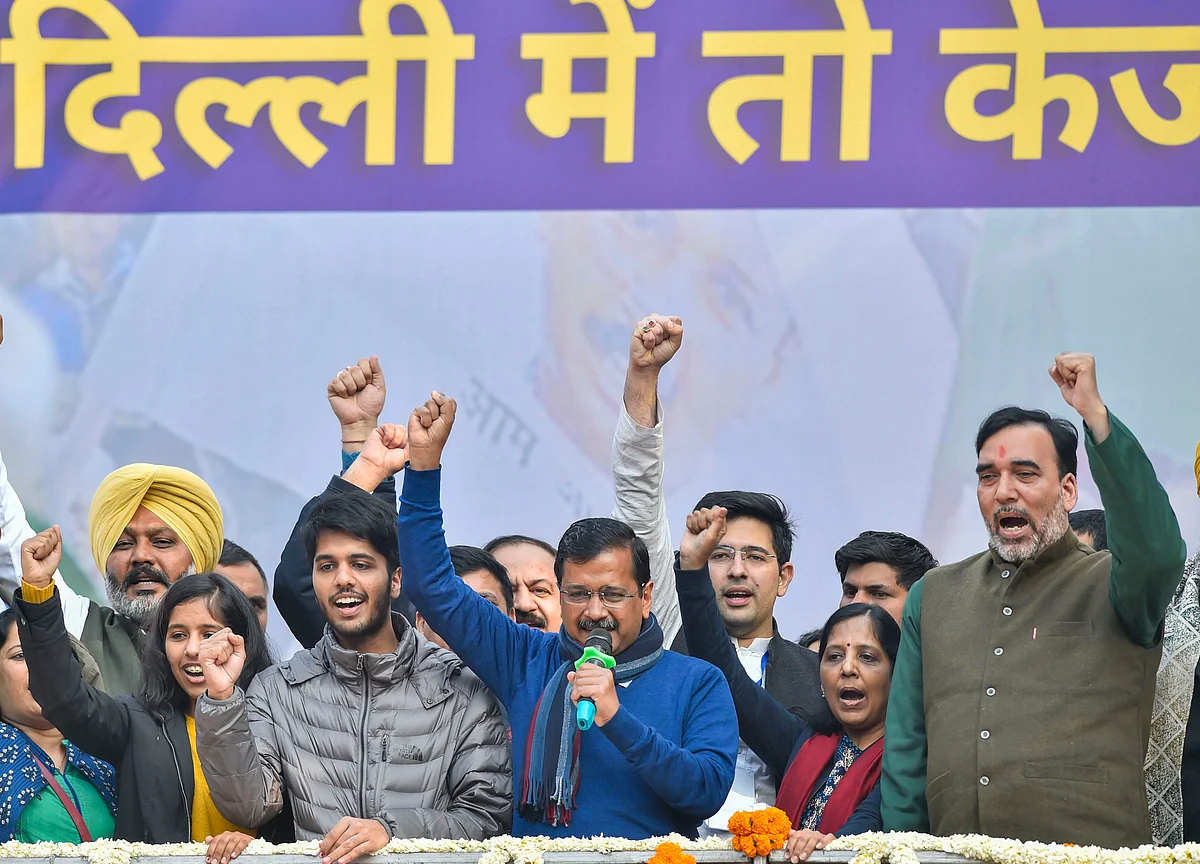 Delhi Election Results 2020: Arvind Kejriwal To Return As Chief Minister As AAP Sweeps Delhi