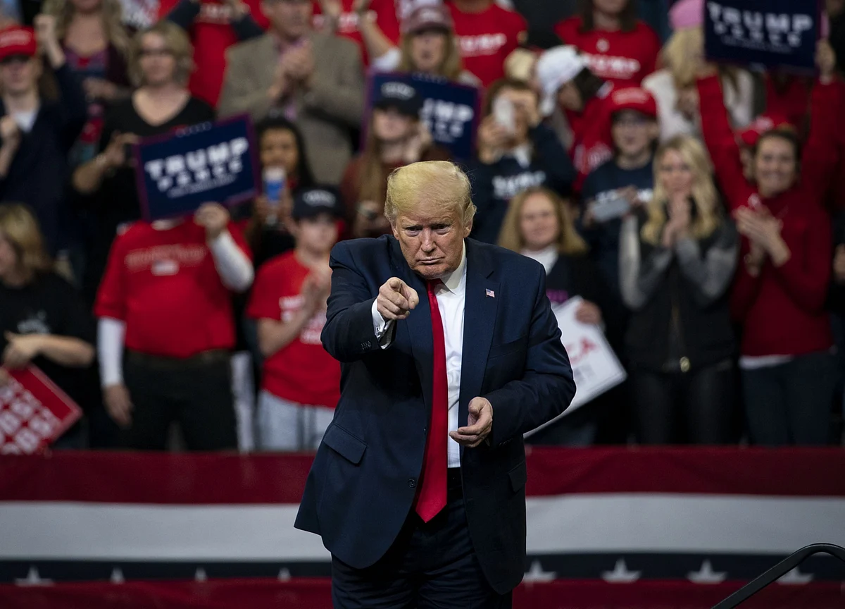 Trump Tests Re-Election Ground Game With Blitz on Iowa Caucus