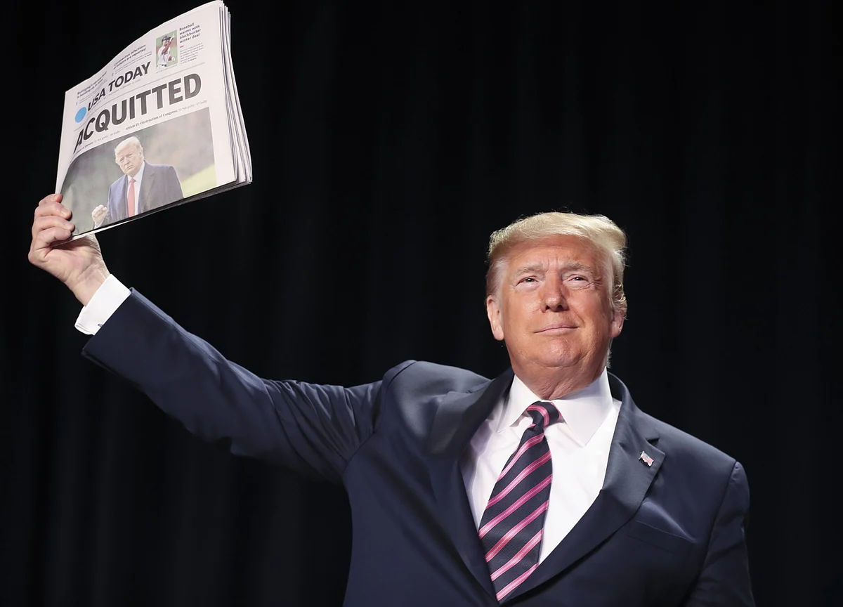 Trump Ousts Impeachment Witnesses Sondland and Vindman