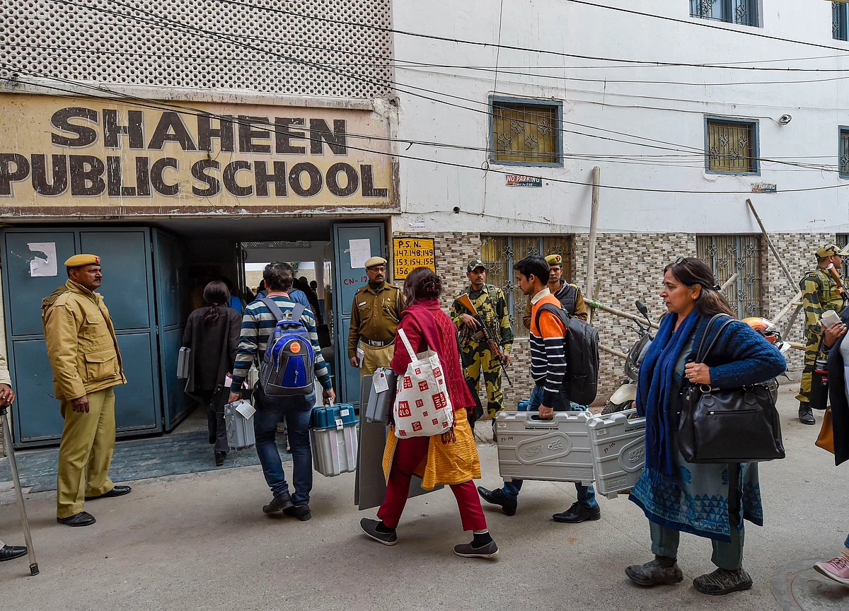 Battle For Delhi: Voting Begins Amid Tight Security