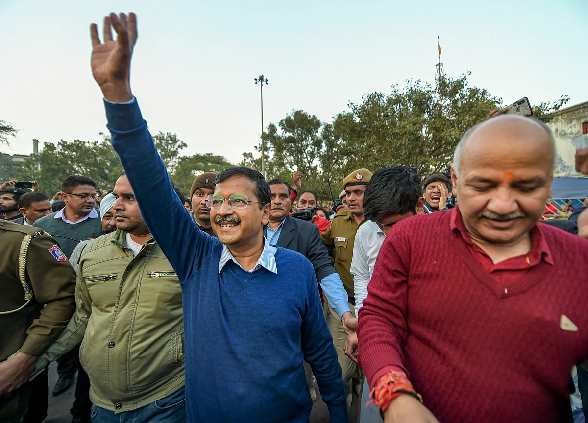 Arvind Kejriwal Likely To Be Sworn In As Delhi Chief Minister On Feb. 16 At Ramlila Maidan