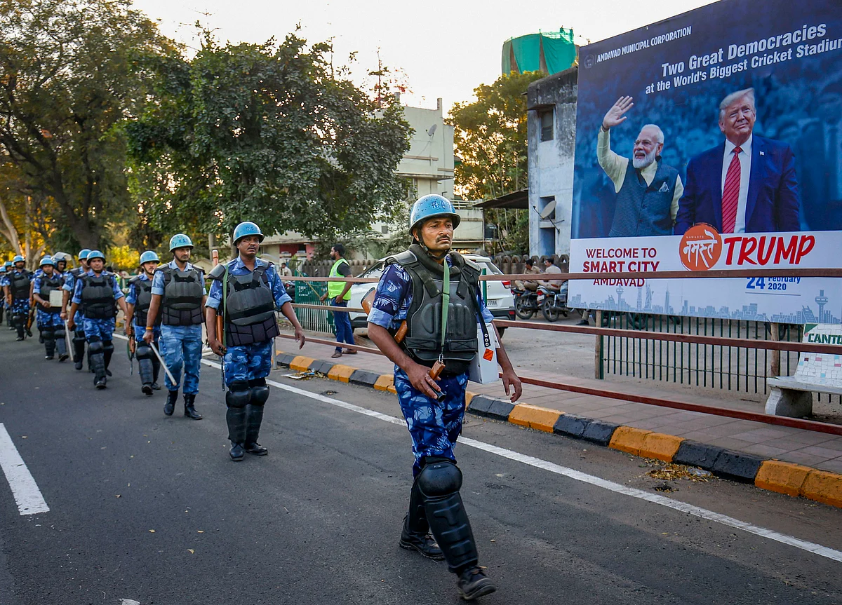 Trump’s India Trip: Full Stadium and Mostly Empty Promises