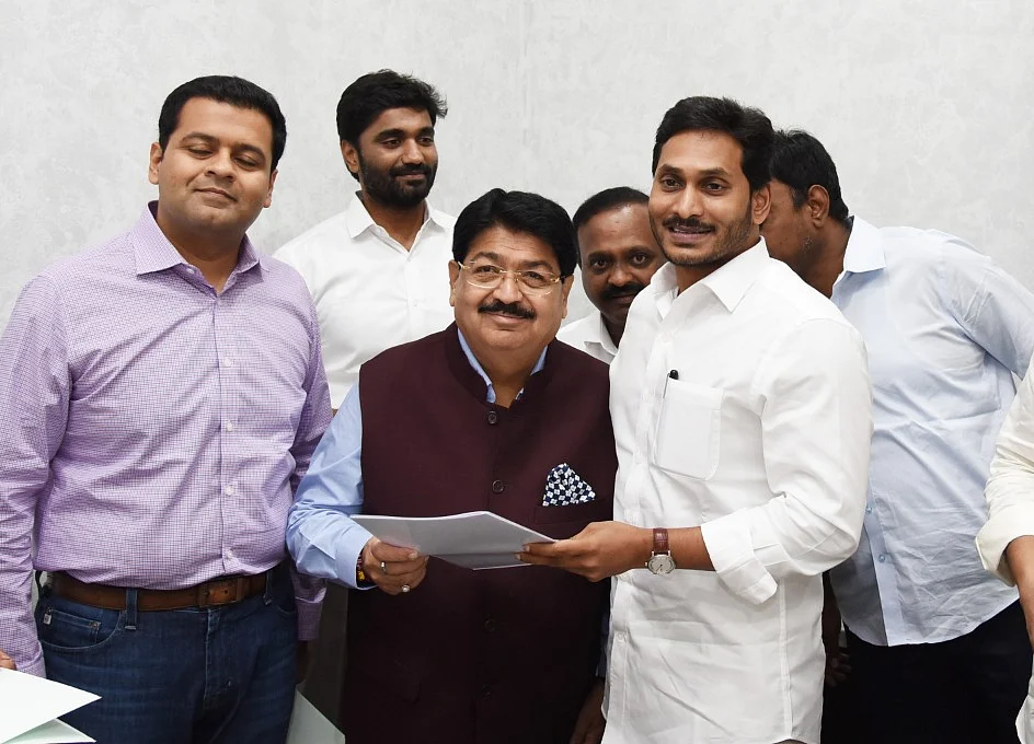 Rajya Sabha Polls: Parimal Nathwani Files Nomination As Ruling YSR Congress