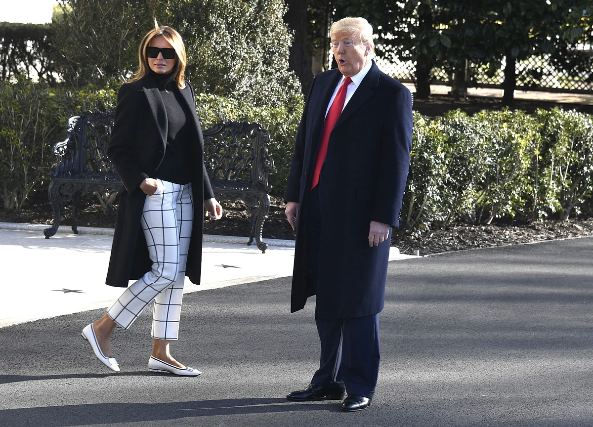 Trump Says First Lady Tested Negative For Coronavirus