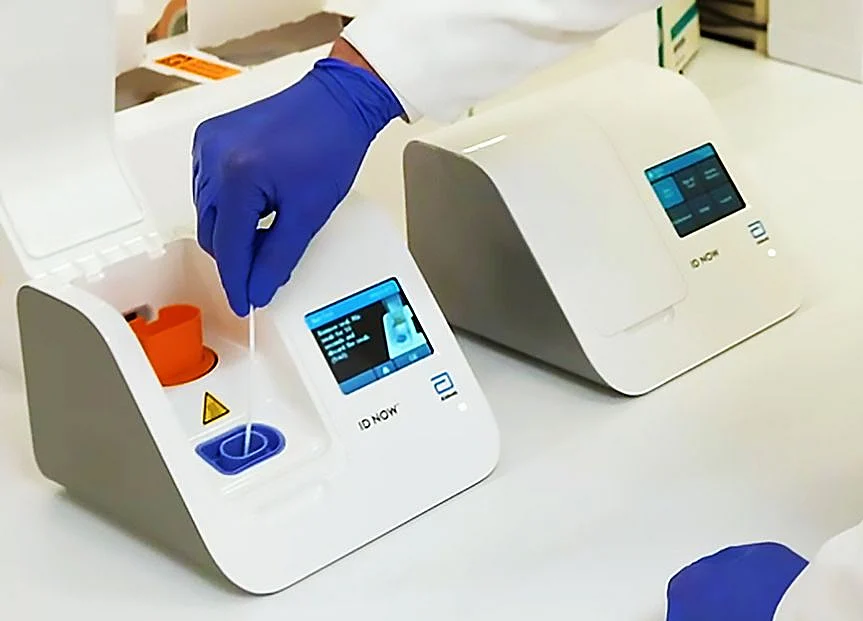 Abbott Launches 5-Minute Virus Test for Use Almost Anywhere