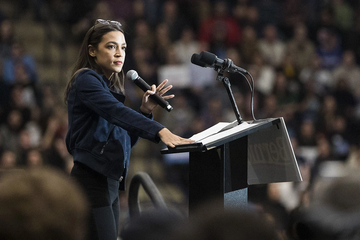 now this alexandria ocasio cortez