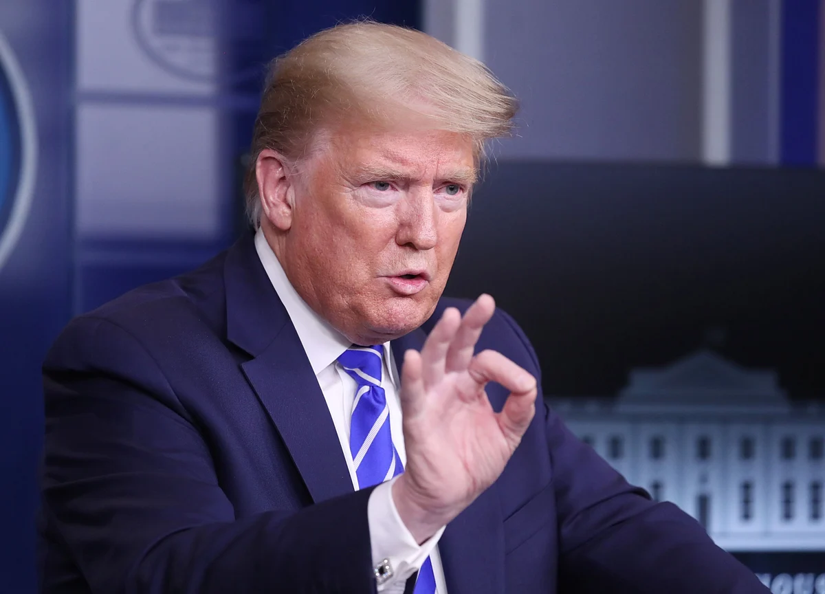 Trump Muddles His Virus Response While Public Support Slides