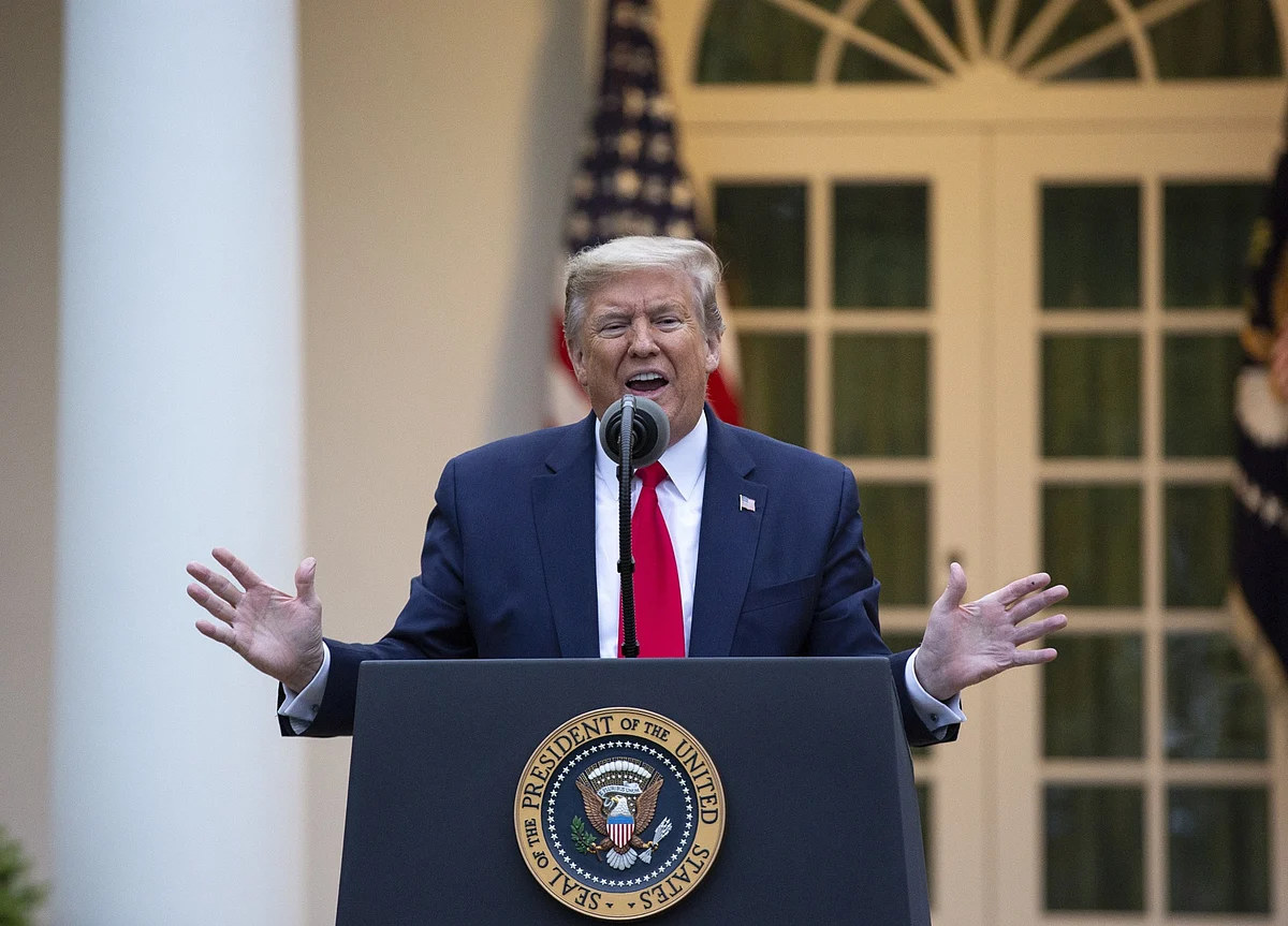 Trump Halts U.S. Payments to WHO, Citing Reliance on China