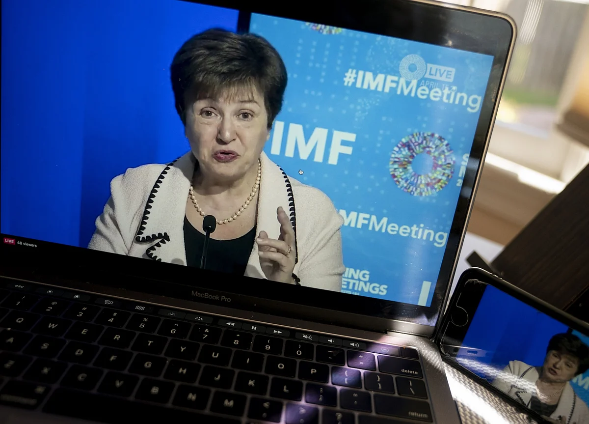 IMF Chief Urges Greater Support for Poor Nations Fighting Virus