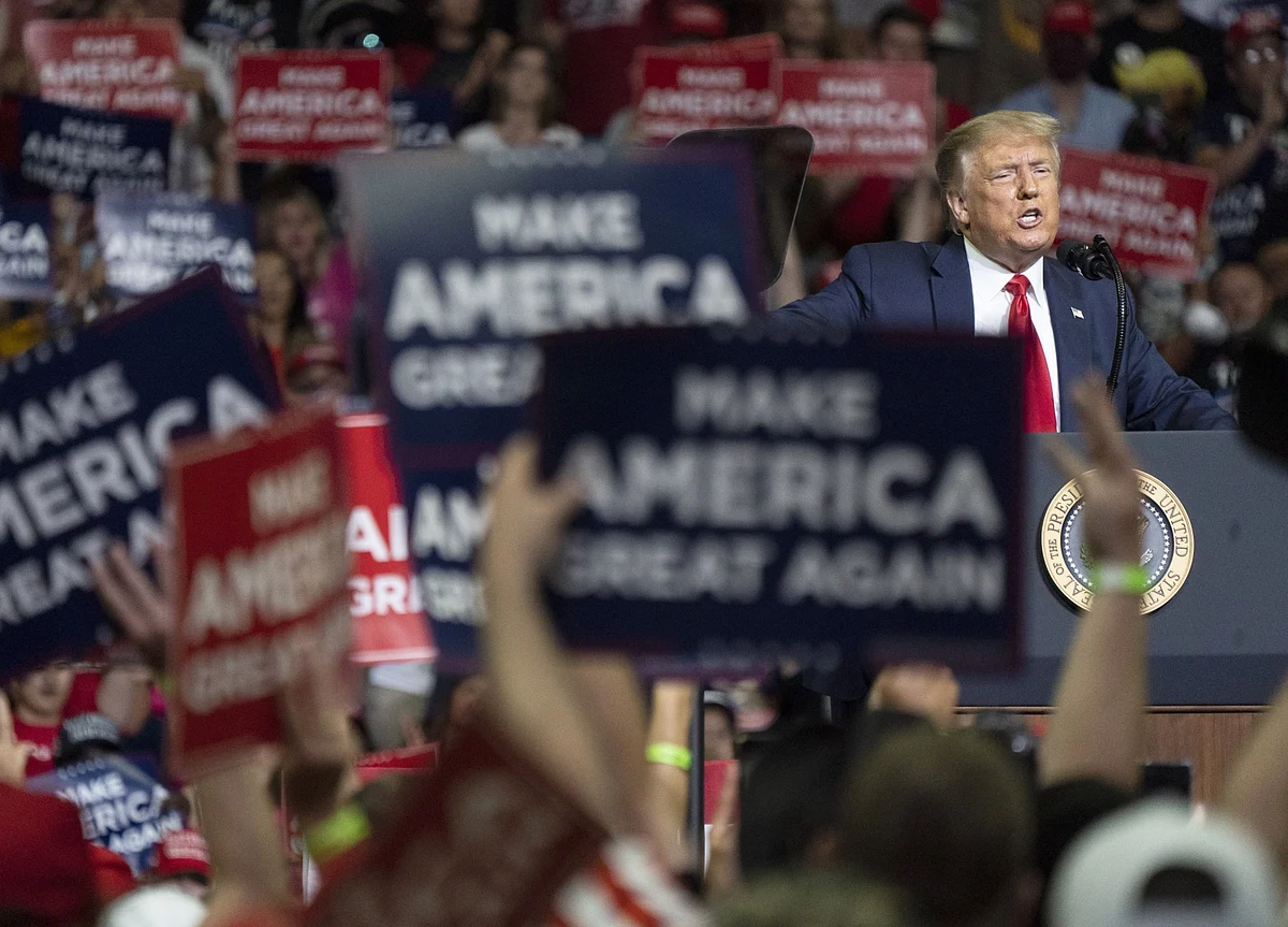 Trump Reboots Rallies in Tulsa With Smaller Crowd Than Promised