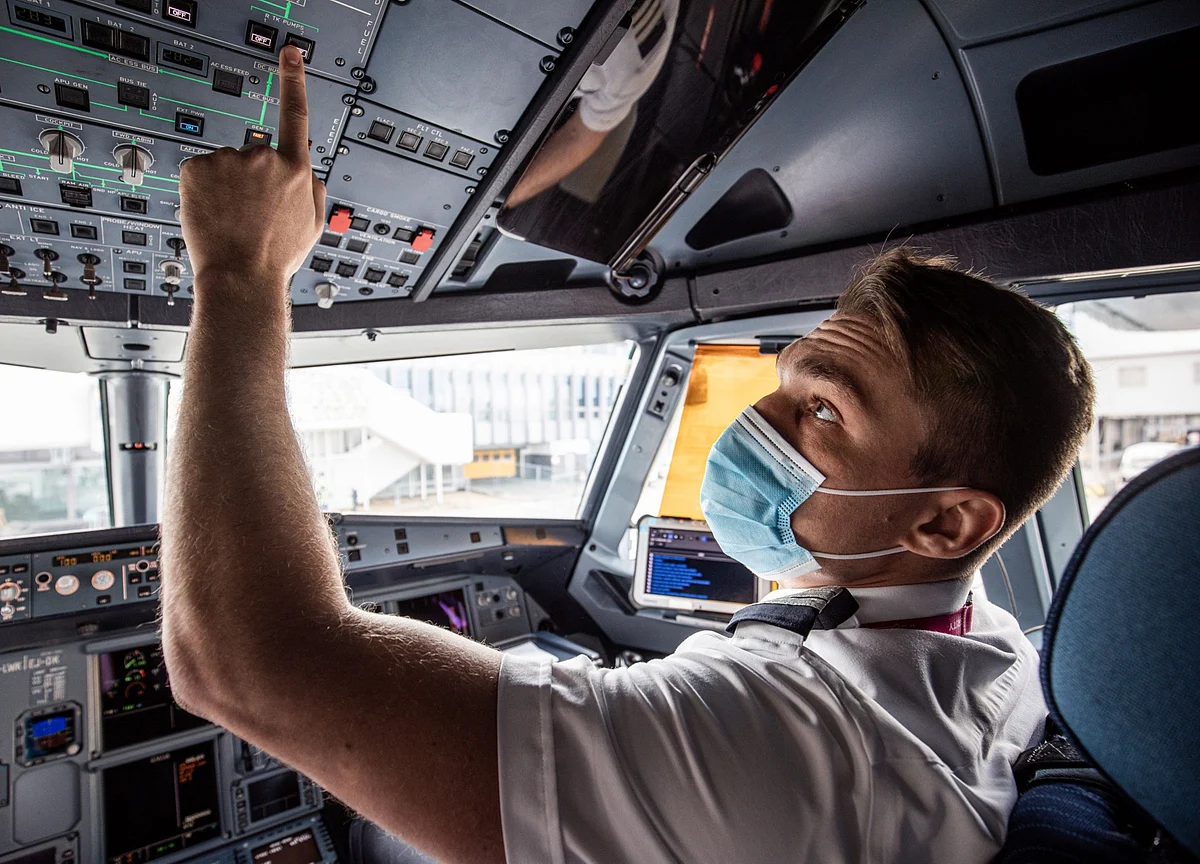 What Pilots Do When a Pandemic Grounds Half the World’s Planes