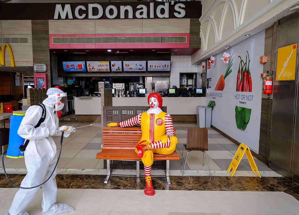 McDonald’s Accused of Firing Worker Who Sued Over Covid-19 Claims