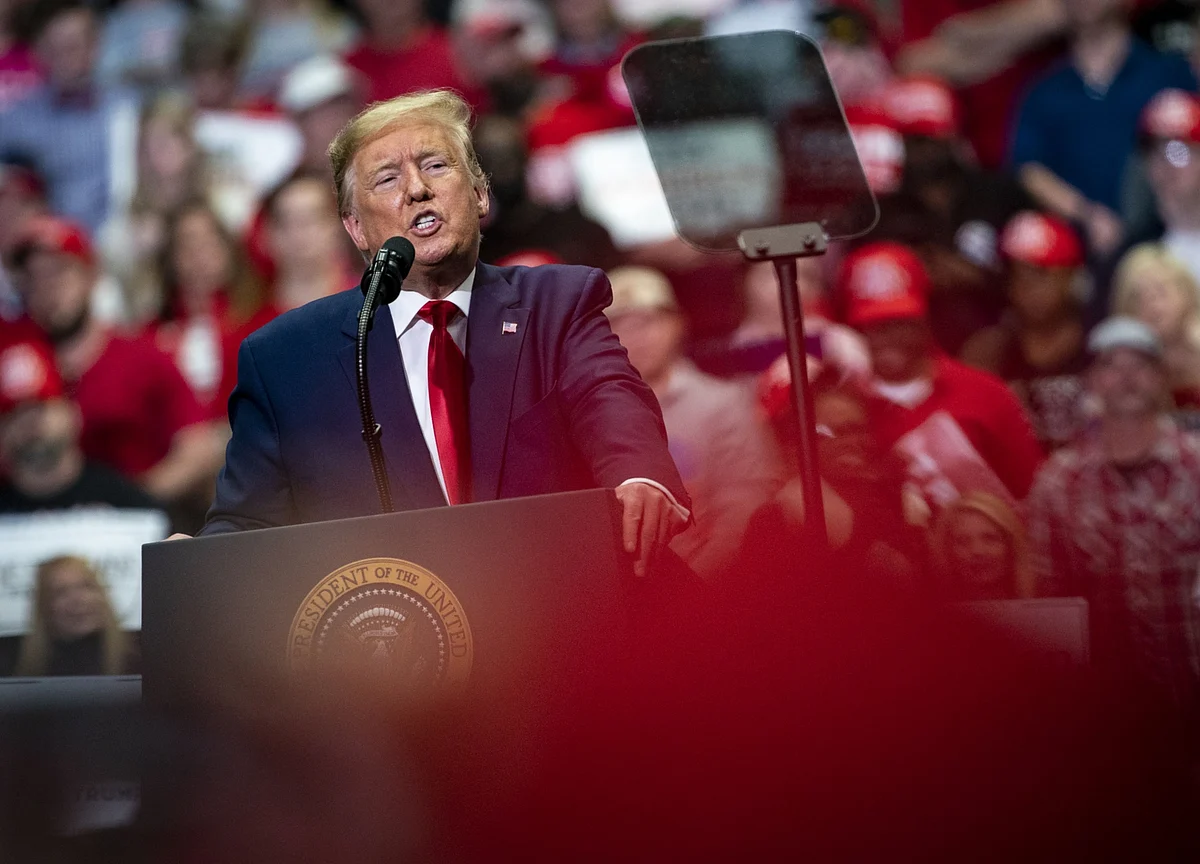 Trump Campaign Asks Rally-Goers to Waive Covid-19 Liability