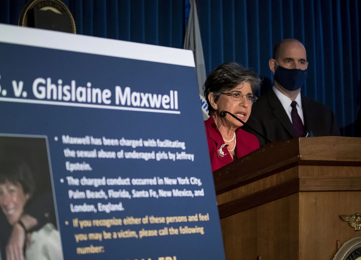 Ghislaine Maxwell Complains About Treatment While in U.S. Jail