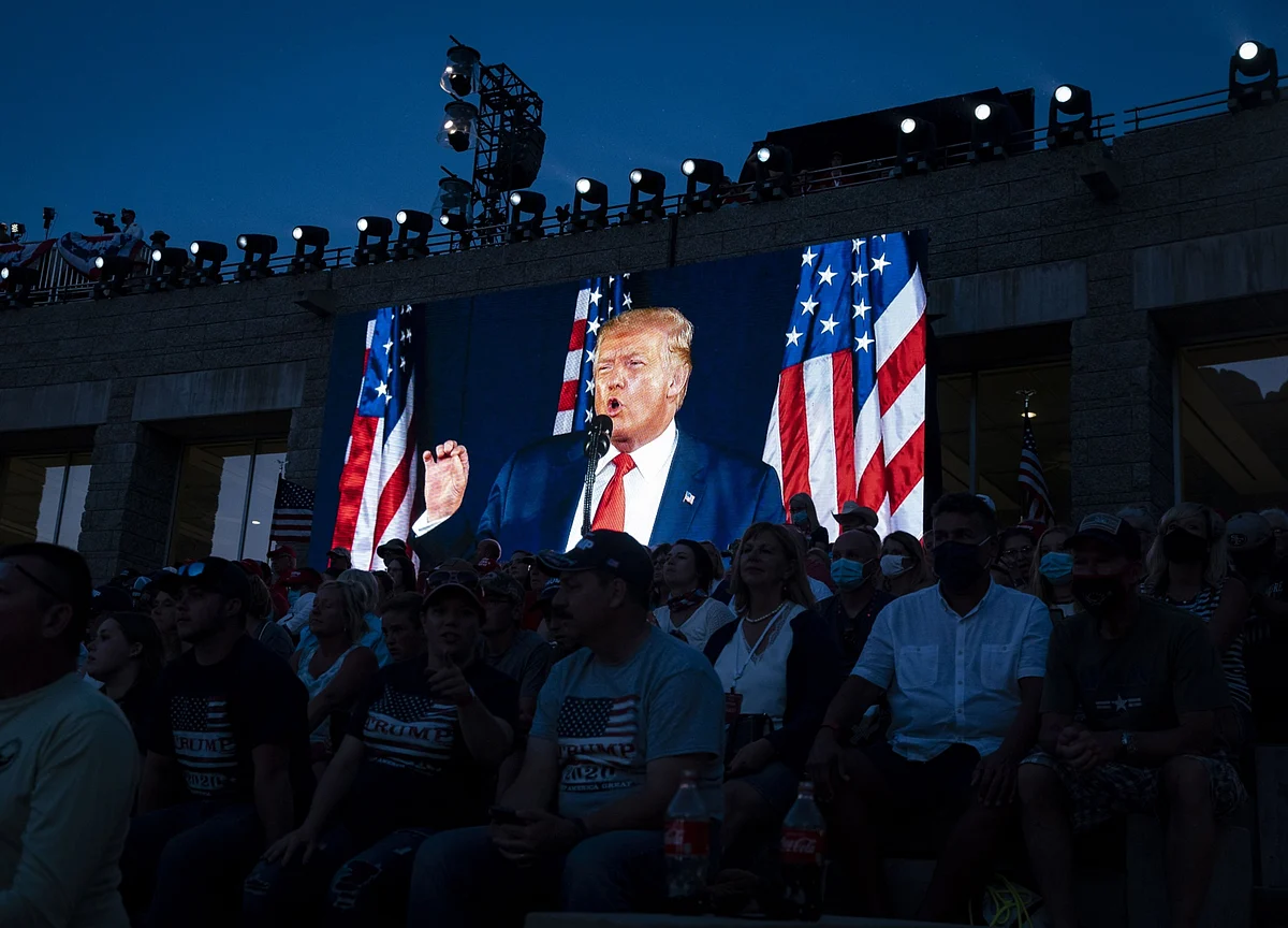 Trump’s Support Is Withering in Areas Where Virus Cases Are Rising