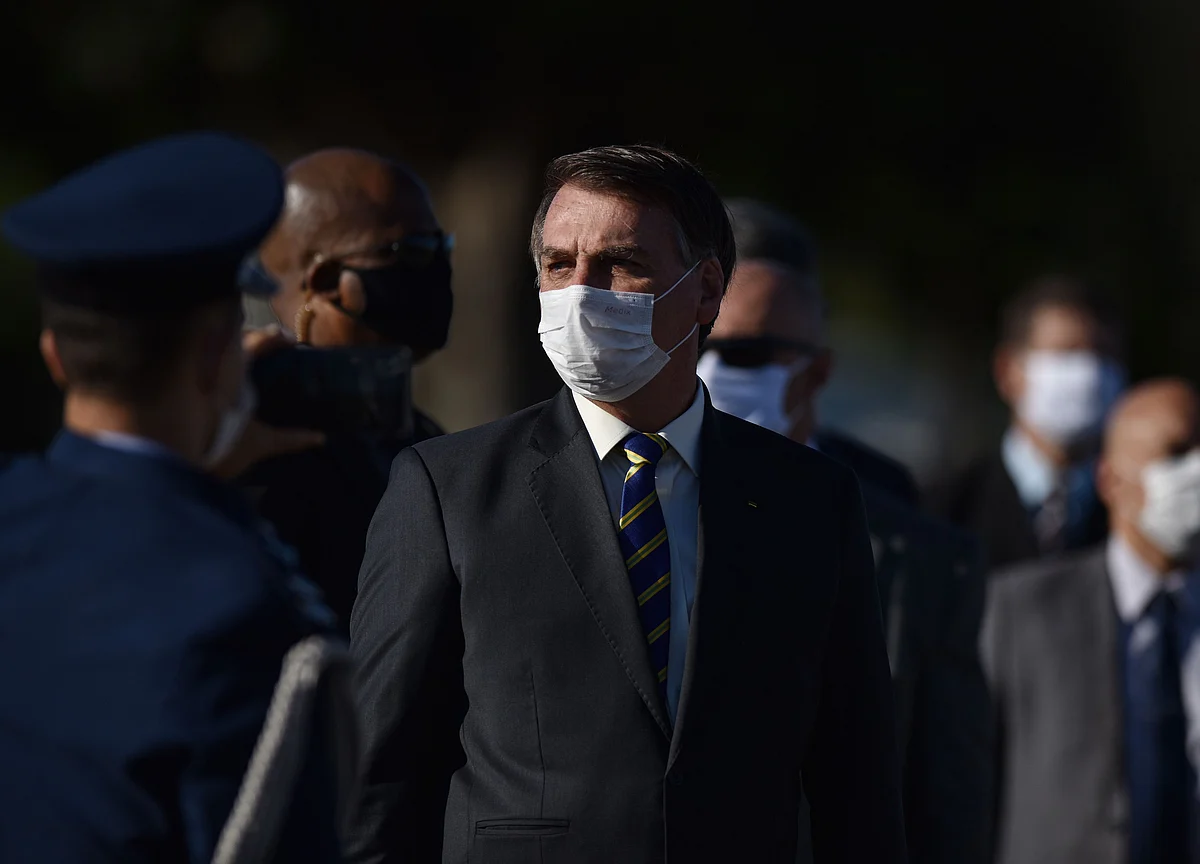 Bolsonaro Gets Covid After Downplaying Its Impact on Brazil