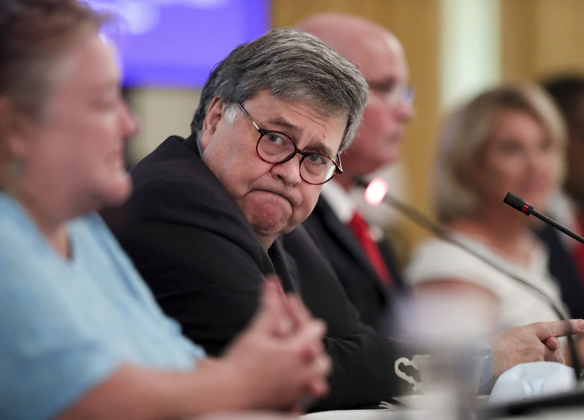 Barr Says Disney, Apple and Other Firms Are Now Pawns of China
