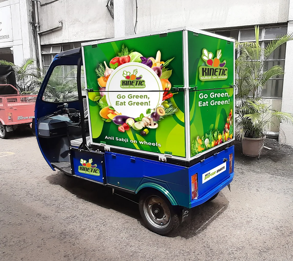 Kinetic Green has launched E-sabji Auto carts. (Source: Kinetic Green )