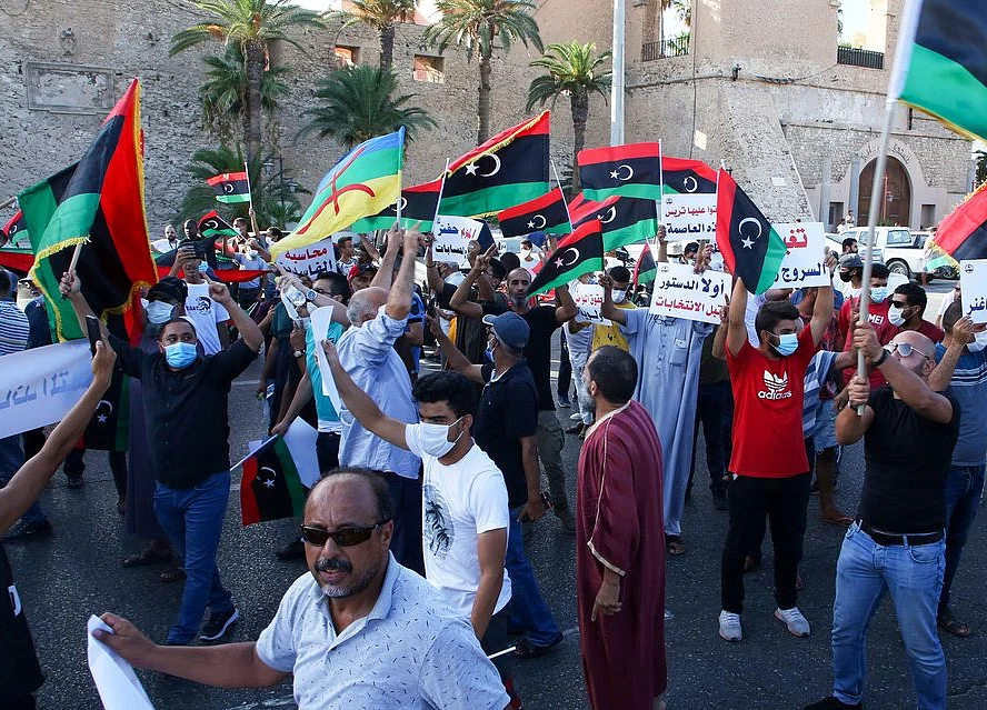Libya’s Capital Under 24-Hour Curfew as Youth-Led Protests Mount