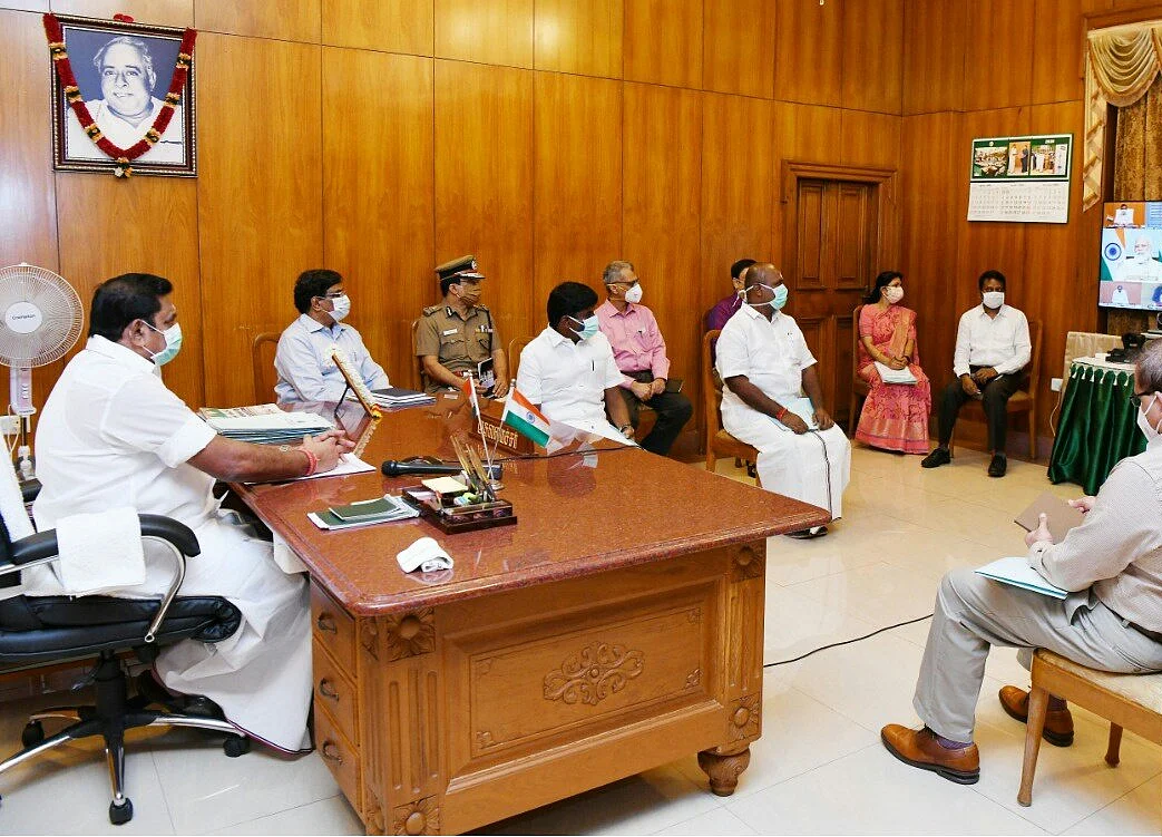 PM Modi’s Virtual Meet On Covid-19: Tamil Nadu Chief Minister Urges Centre To Share 50% RT-PCR Test Cost