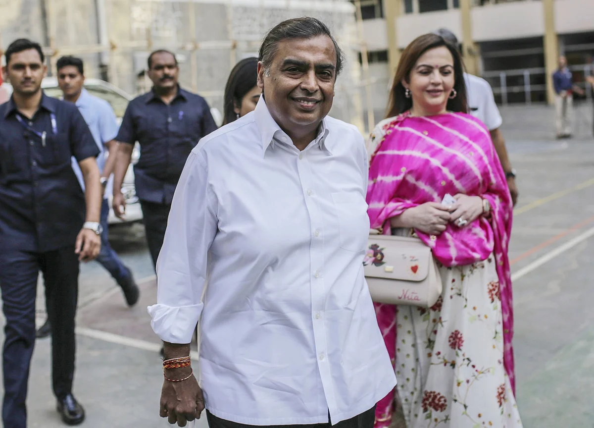 Ambani Eclipses Richest European to Become World’s No. 4