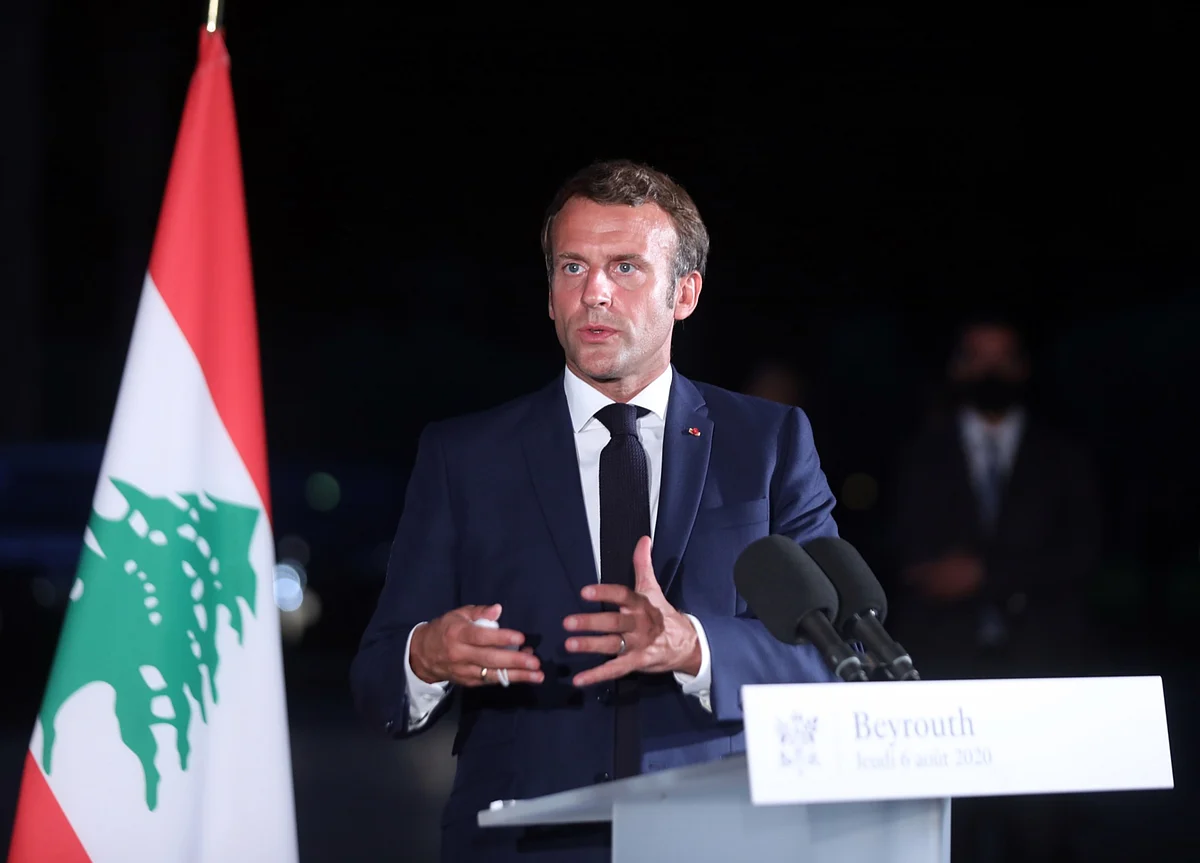 Macron Wins Acclaim in Beirut That He Doesn't Get at Home