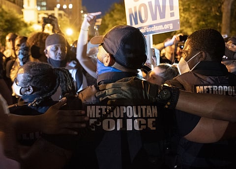 Trump Unleashes Twitter Storm After Portland Protest Death