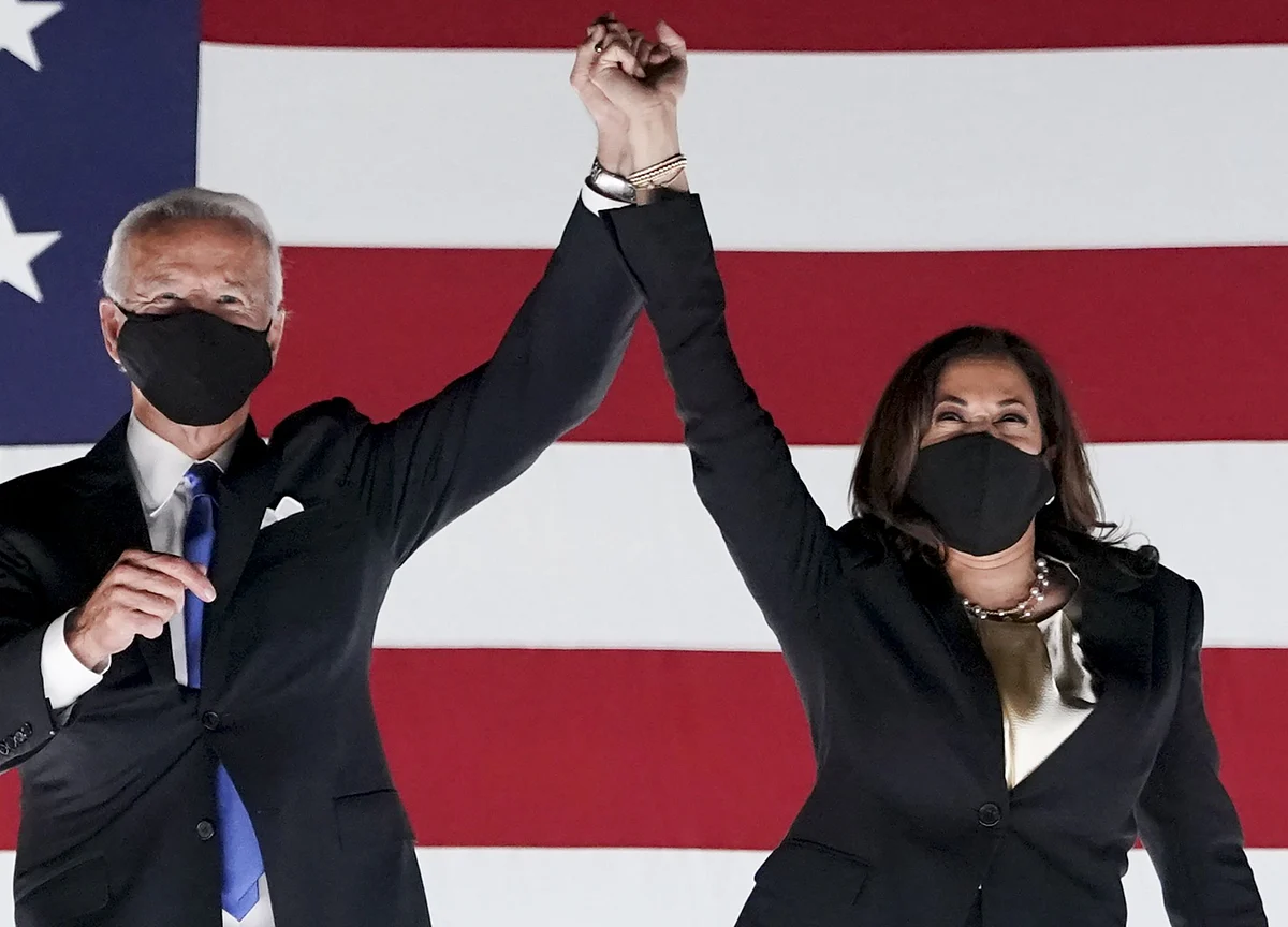 Kamala Harris Takes Historic Role as Biden’s No. 2 With Call for Change