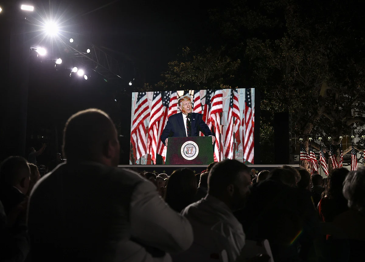 Trump Gets Highest Ratings of Convention, Trails Biden