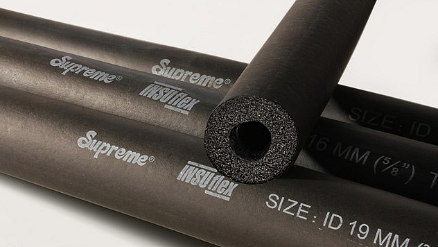 <div class="paragraphs"><p>Fire retardant elastomeric Nitrile rubber tubing (NBR) for pipe insulation manufactured by Supreme Industries Ltd. (Source: Company website).</p></div>