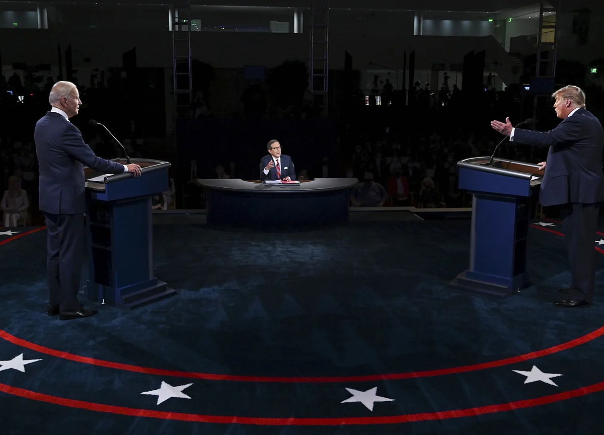 Trump-Biden Debate Slips Into Chaos as Insults Drown Out Issues
