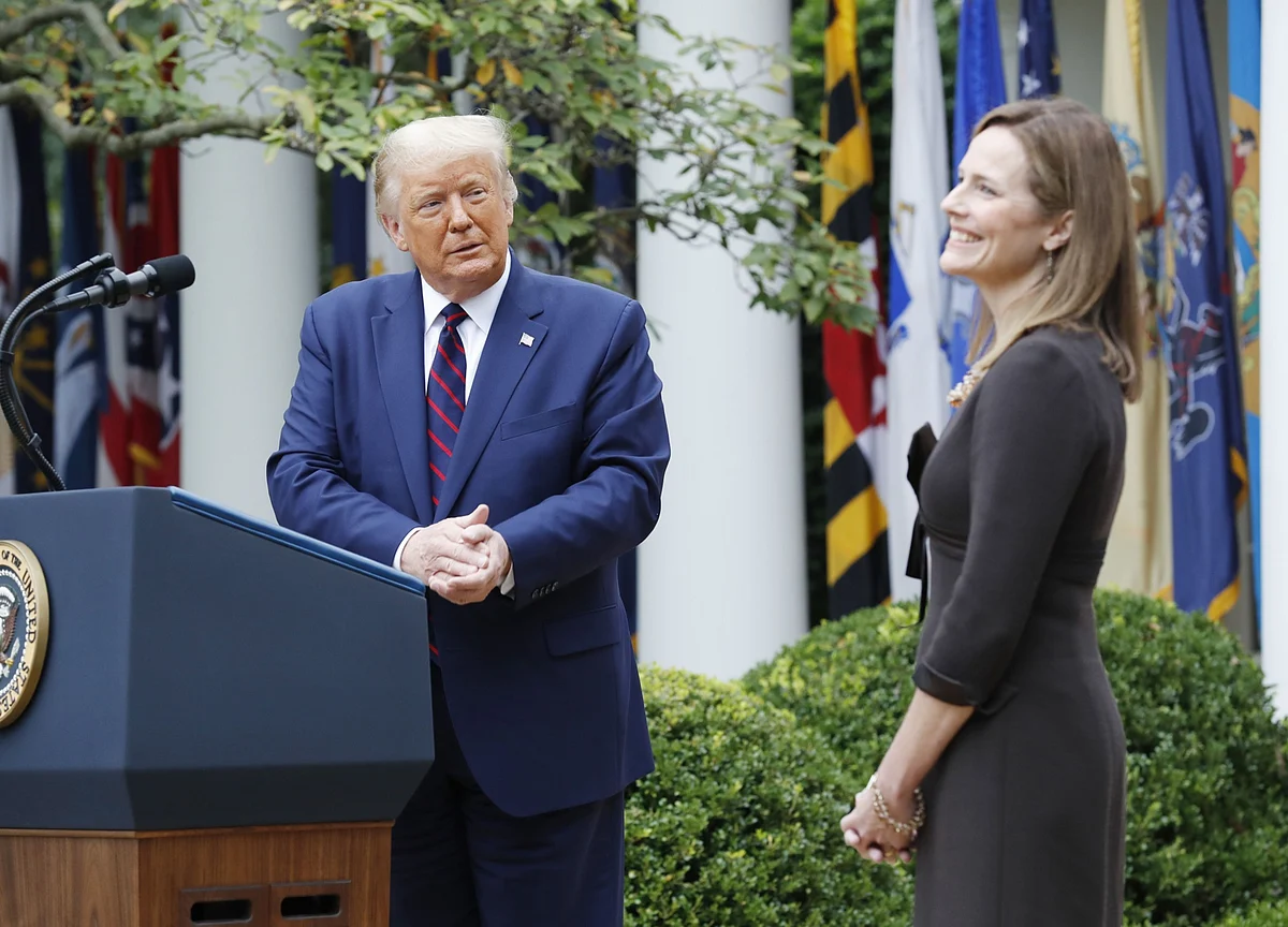 Amy Coney Barrett Picked by Trump to Push Court to Right