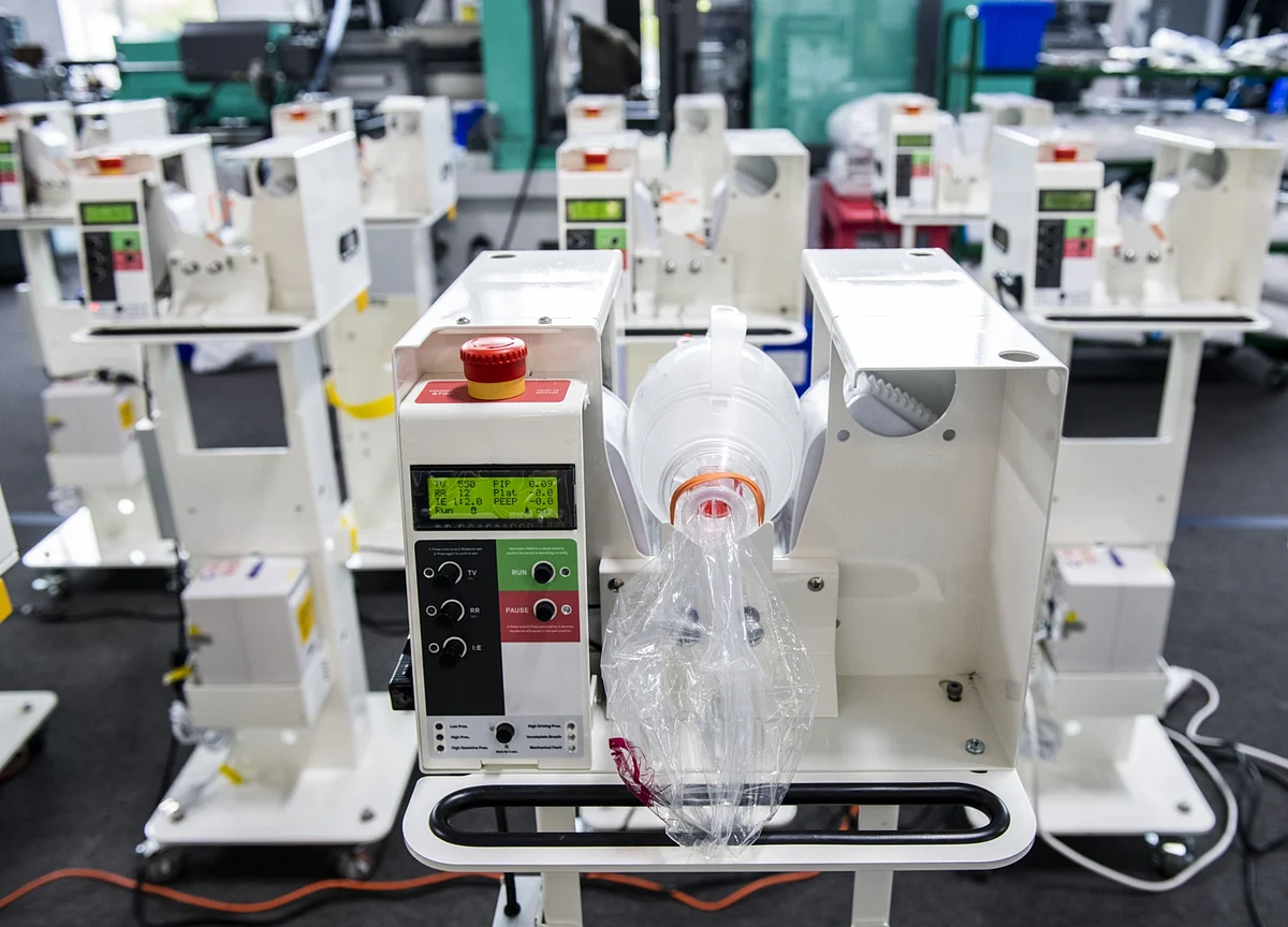 U.K. Ventilators Cost 569 Million Pounds. Most Are in Storage