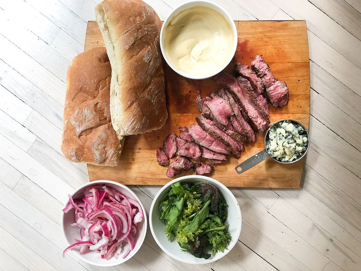 The Secret to a Perfect Steak Sandwich Isn’t the Meat