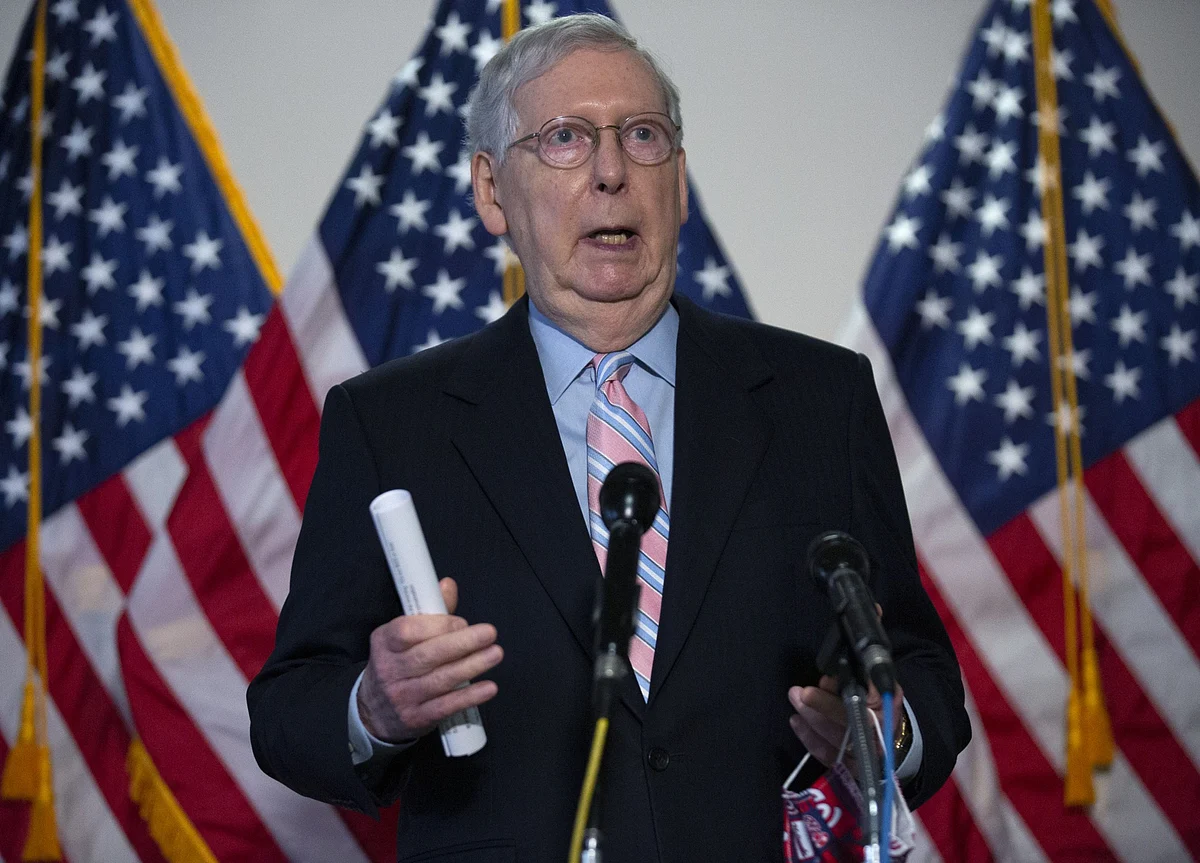 McConnell Says Inauguration Should Be Focus Before Trial