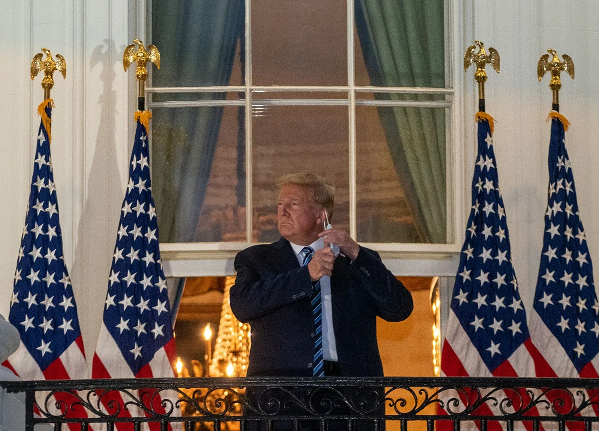 Trump Return Trailed by Doubts on Recovery, White House Outbreak