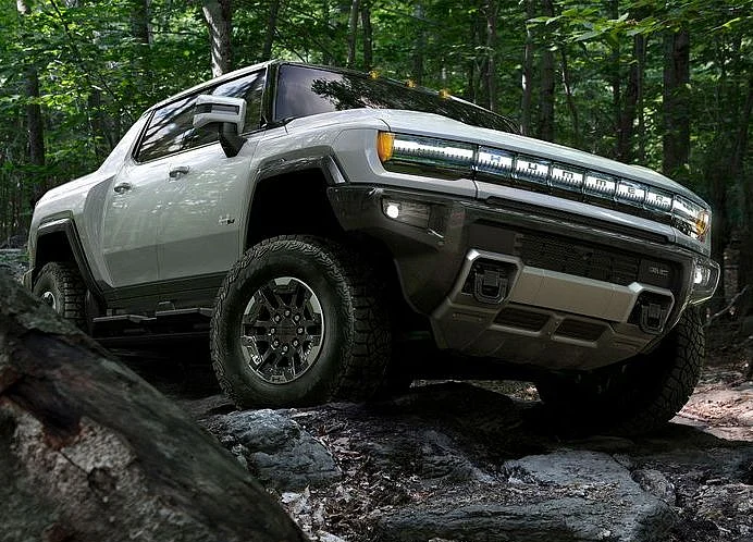 GM Debuts Electric Hummer Pickup With $80,000 Starting Price