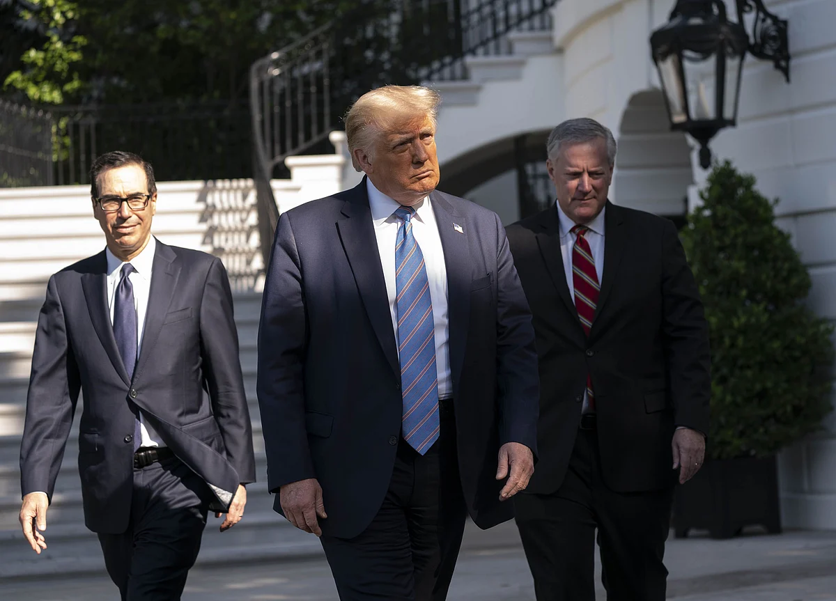 Mnuchin Says Trump to Lean on McConnell If Stimulus Deal Reached