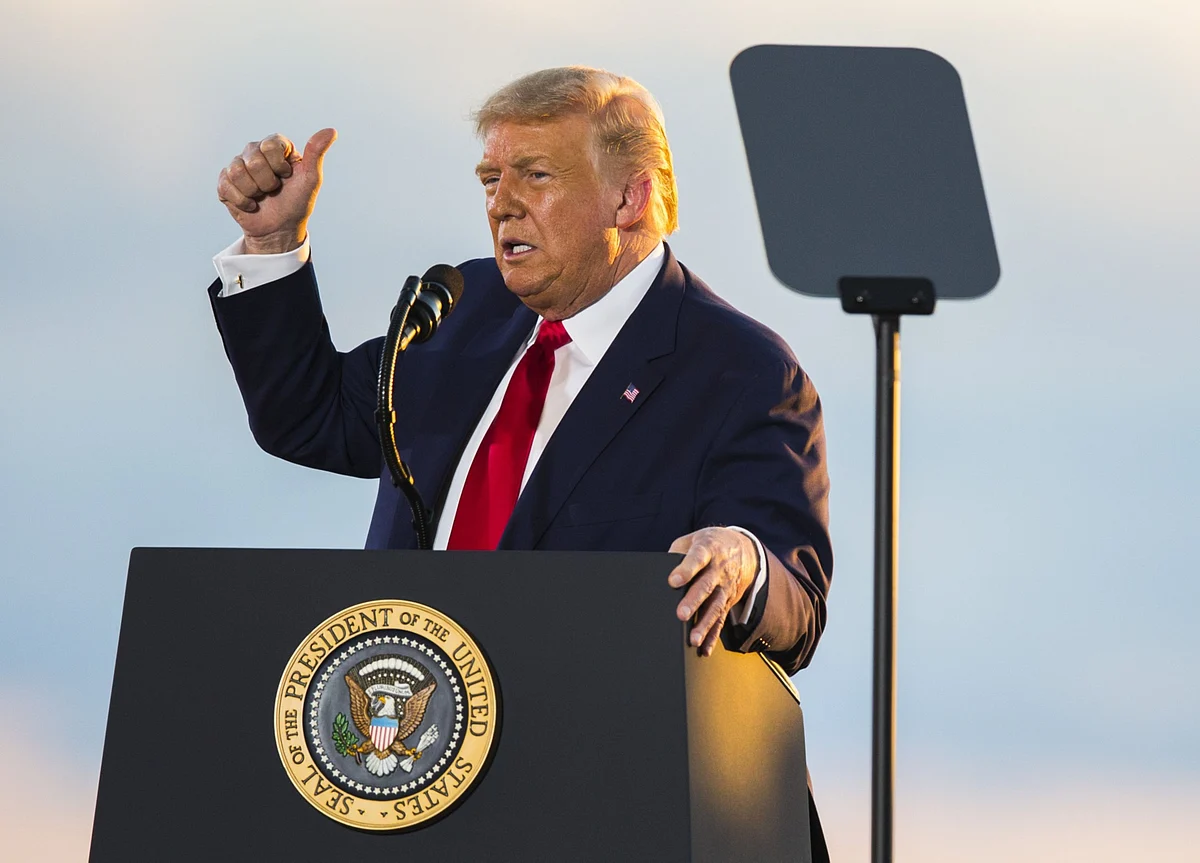 Trump Ends Rally Blitz With Wistful Look Back at Unlikely Ascent