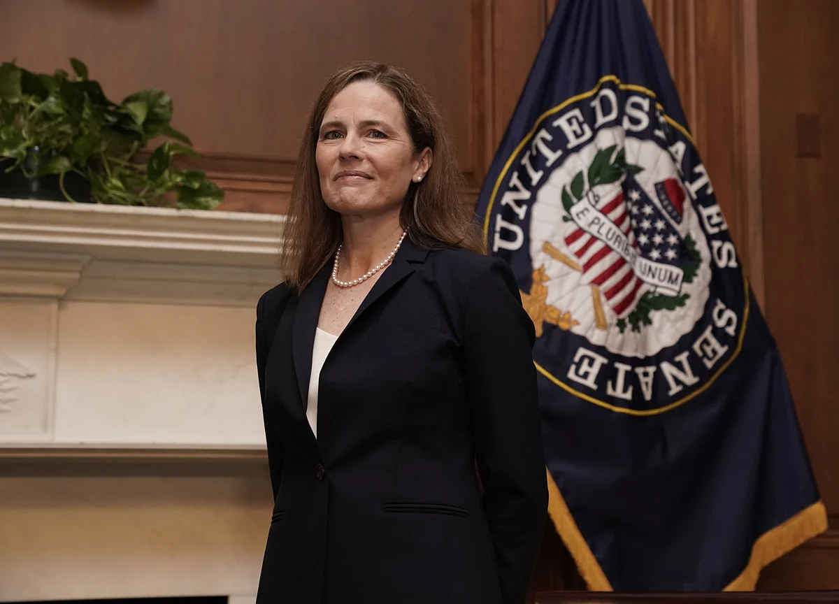 Barrett Nomination Clears Panel With Democrats Boycotting