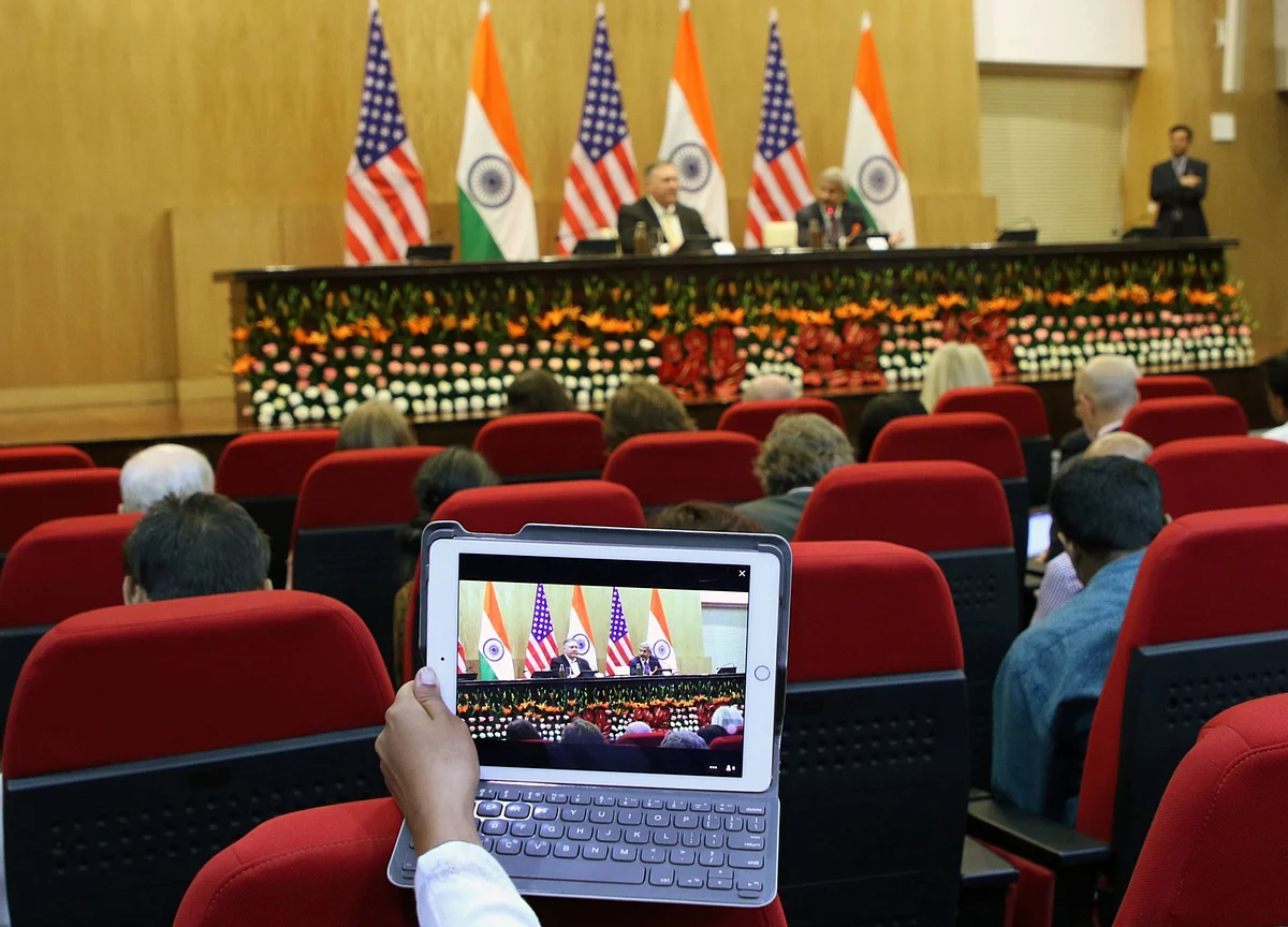 India-U.S. Two-Plus-Two Talks To Be Held On Oct. 27 In New Delhi