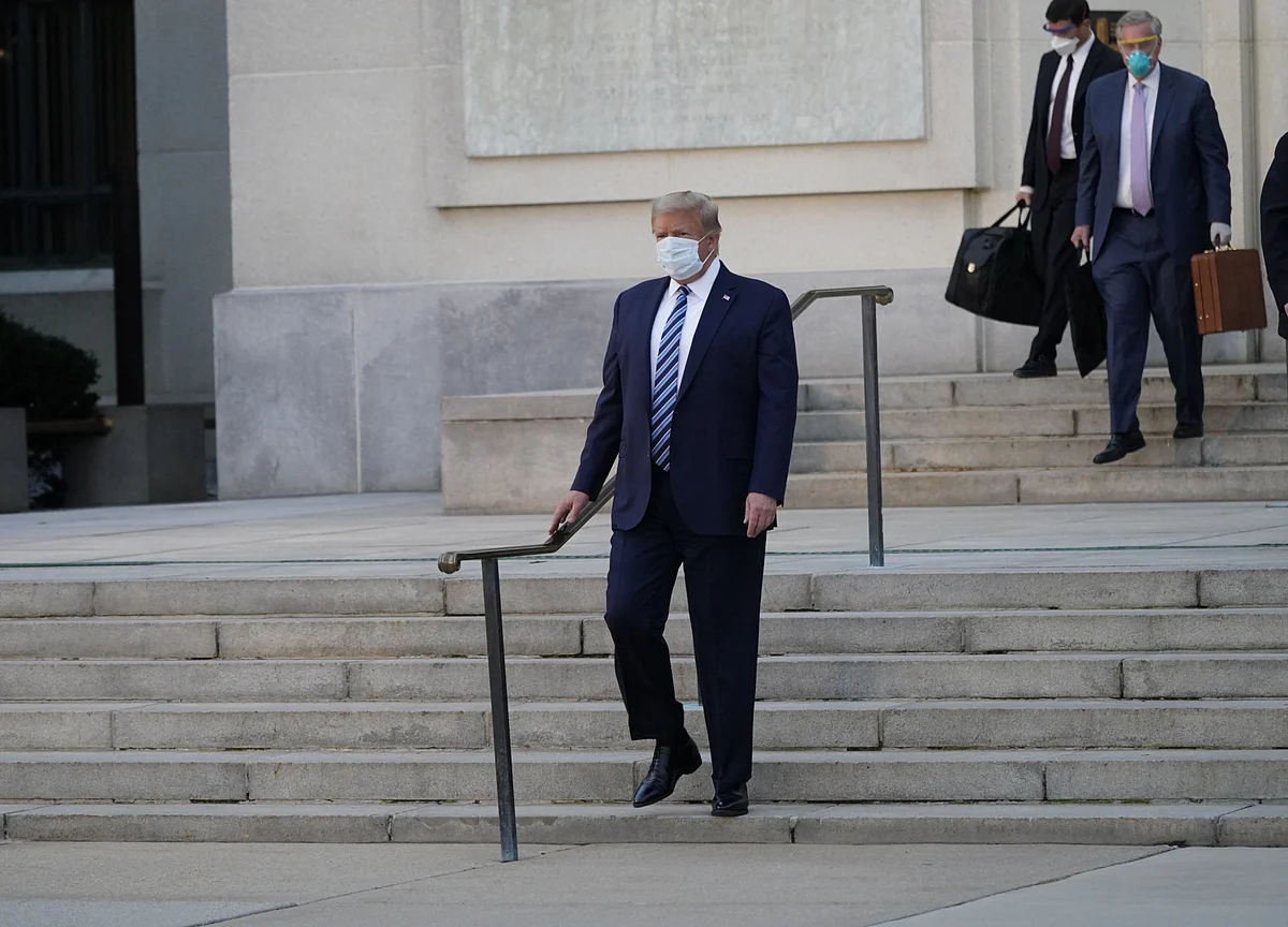 President Leaves the Hospital, Walking Unassisted: Trump Update